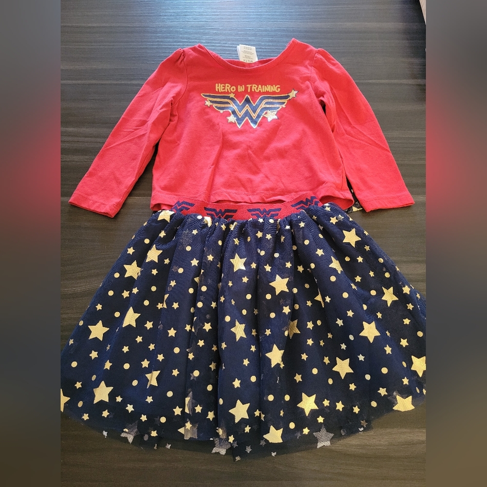 Wonder Woman matching set size 3T